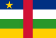 Central African Republic Nasionale vlag